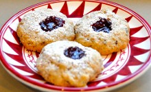 Jam Thumbprint Cookies